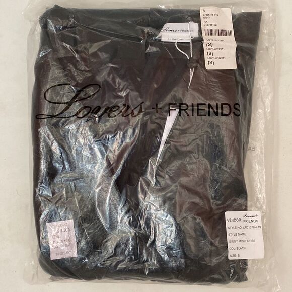NWT LOVERS + FRIENDS Faux Patent Leather Dress - Picture 5 of 5